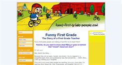 Desktop Screenshot of funny-first-grade-people.com