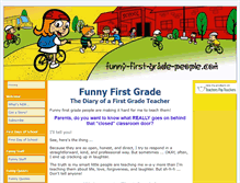 Tablet Screenshot of funny-first-grade-people.com